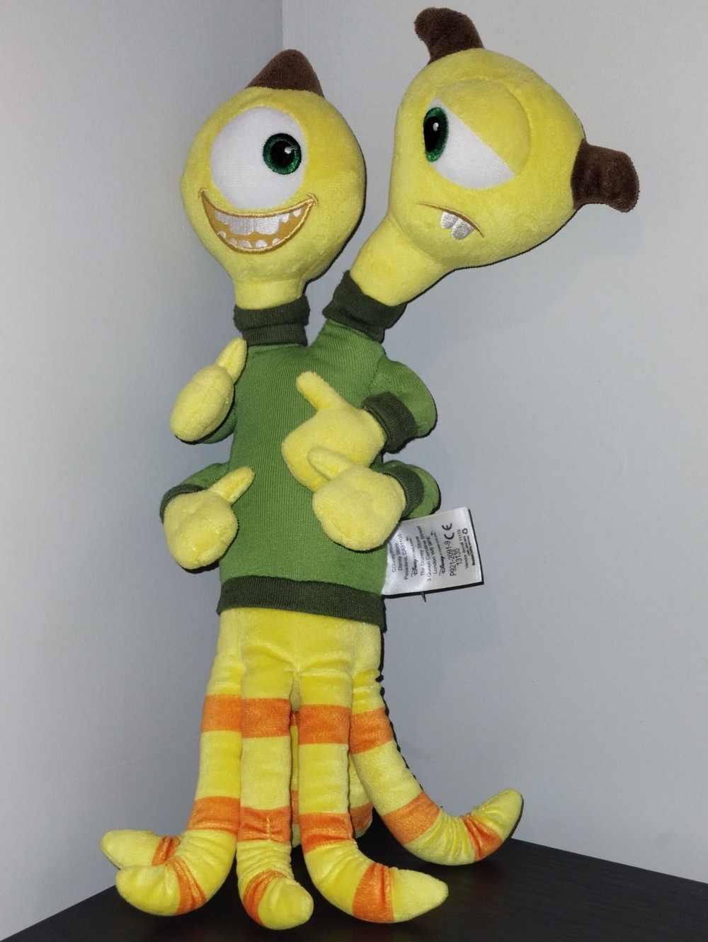 Disney Terri and Terry Perry plush doll from Monsters University.